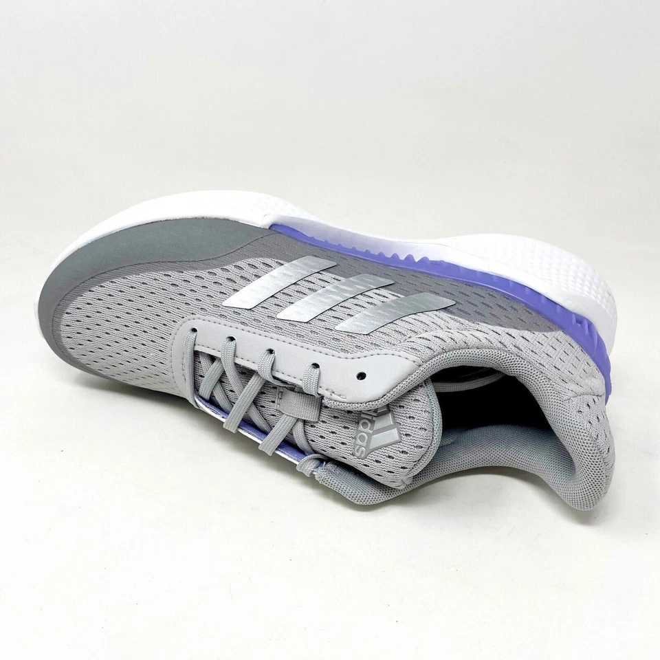 Zapatos de golf Adidas Summervent gris plata púrpura para mujer sin clavos GV9749 Foto 4 de 4