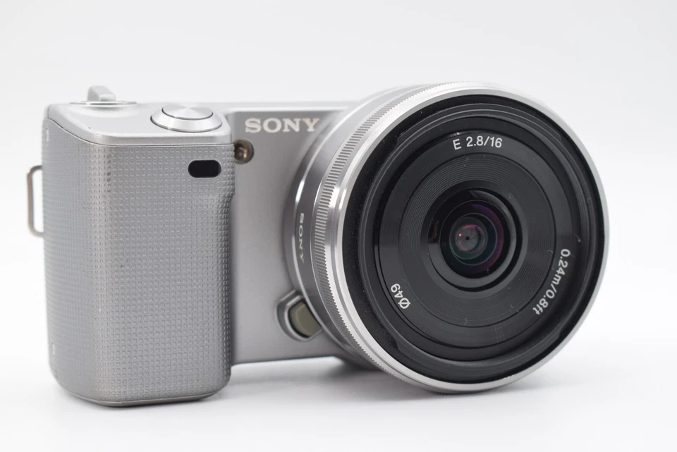 Appareil photo sans miroir SONY a NEX-5 16mm F2.8 /18-55mm F3.5-5.6 "Japanese... - Photo 2/4