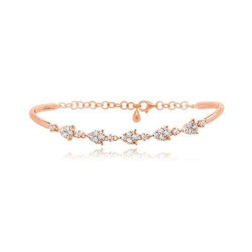 Bracelets en Or rose avec Diamants | & Co