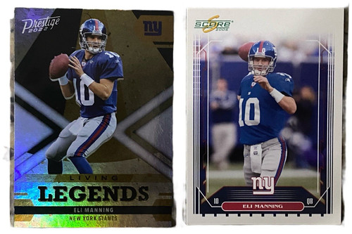 Eli Manning #178 2006 Panini Score card