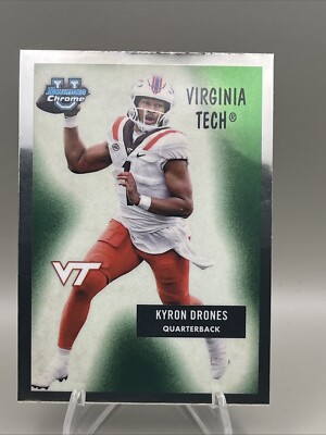 2024 Bowman Chrome University U Kyron Drones 1955 #55B-22 Virginia Tech