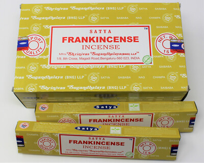 Satya Yellow Flower Incense Sticks 15 Grams Satya Yellow Flower Incense Sticks 15 Grams