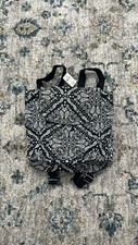 Pink Canvas Paisley Backpack