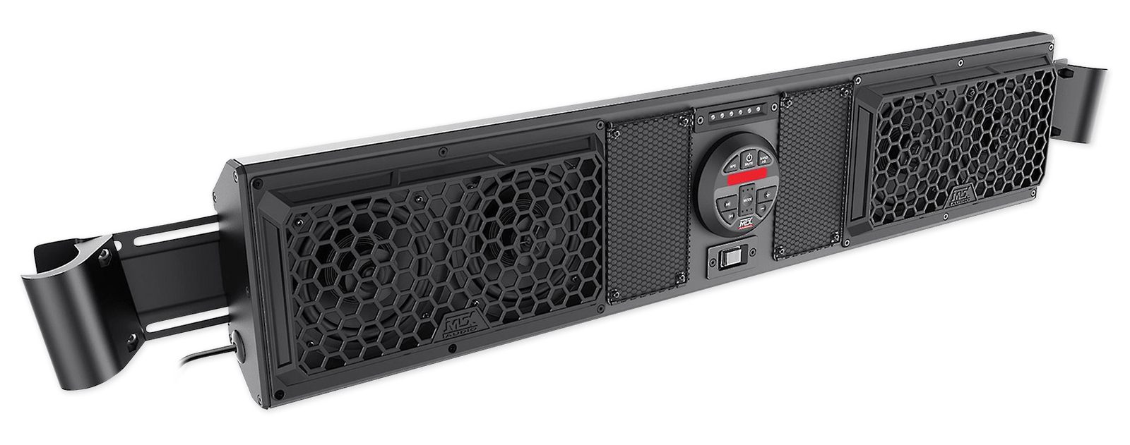 Морская звуковая панель Rollcage с 4 динамиками Rollcage Soundbar System Bluetooth для Polaris General