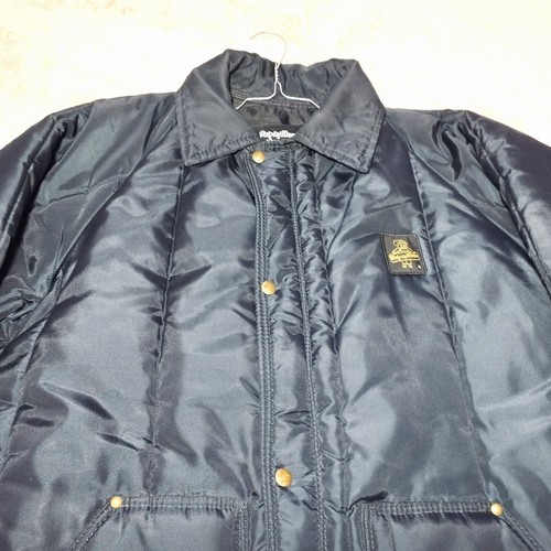 RefrigiWear Jacke schwarz langer Mantel Daunenjacke für Herren XXL - Bild 2 von 17