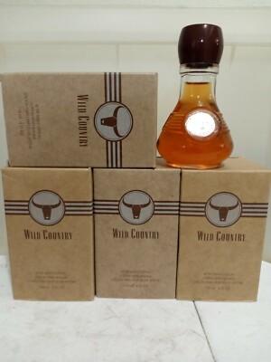 avon Lot Of 4 wild country after shave Splash Free 3 Day Shipping