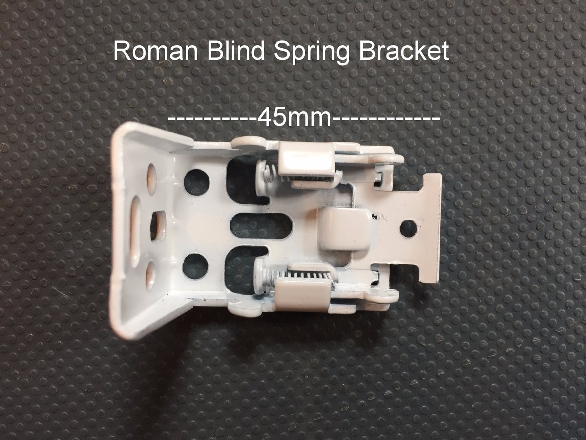 Hidden Bracket For Roman Blinds - Spring Tension Ceiling Metal Brackets - View #6