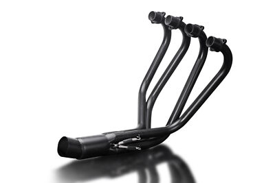 Honda CB500 CB550F CB550K Delkevic Ceramic Black Header Exhaust