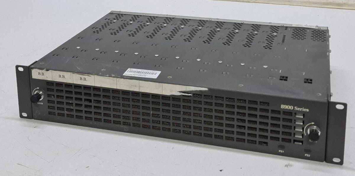 Grass Valley 8900 Series 10 Slot Frame w/ 10x 8802 & 2x