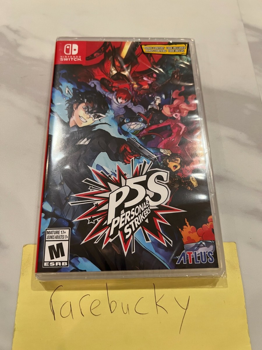 Persona 5 Strikers w/Bonus Content Code (Nintendo Switch
