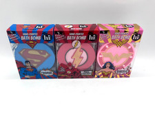 DC Universe Bath Bombs, 3-Pack Superman Flash Wonder Woman Hi Peach Layne