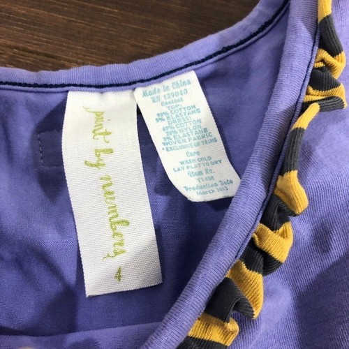 Top Sara pieghevole Matilda Jane taglia 4, autunno! Dipinto con i numeri! - Foto 3 di 6