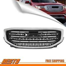 Front Bumper Grille For GMC Acadia SLE/SL 2017-2019 Upper Mesh Grill Assembly