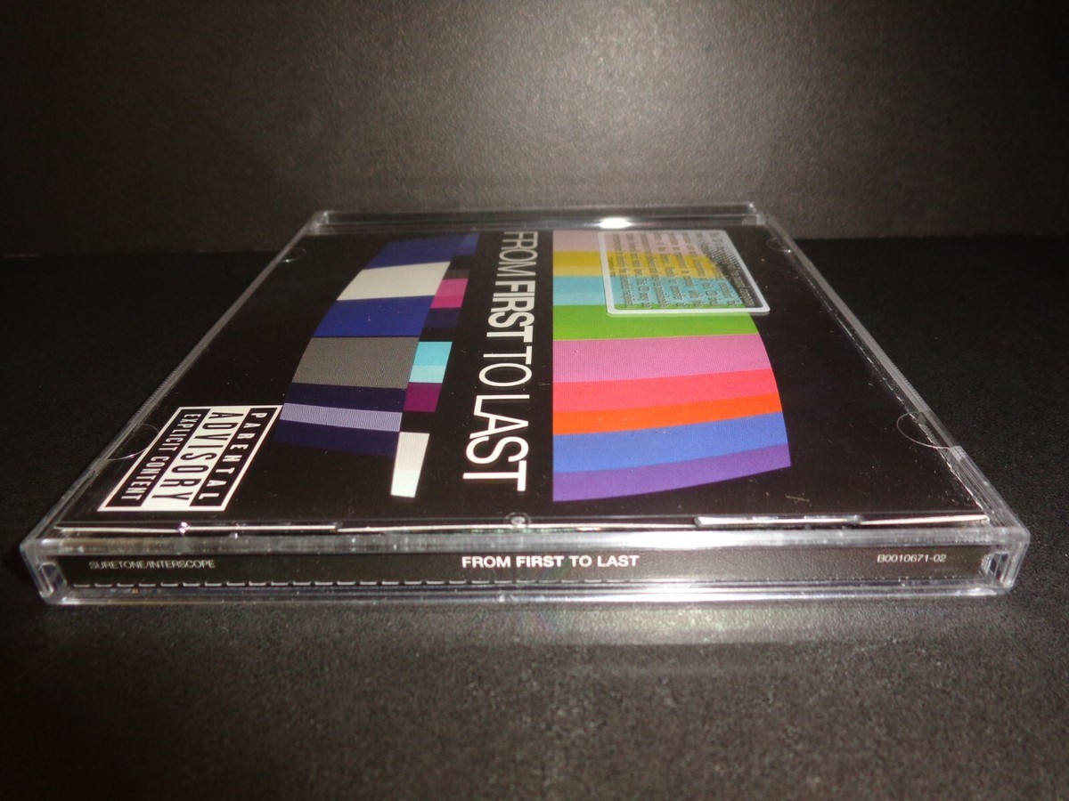 FROM FIRST TO LAST SELF TITLED-Rare Collectible PROMOTIONAL CD w