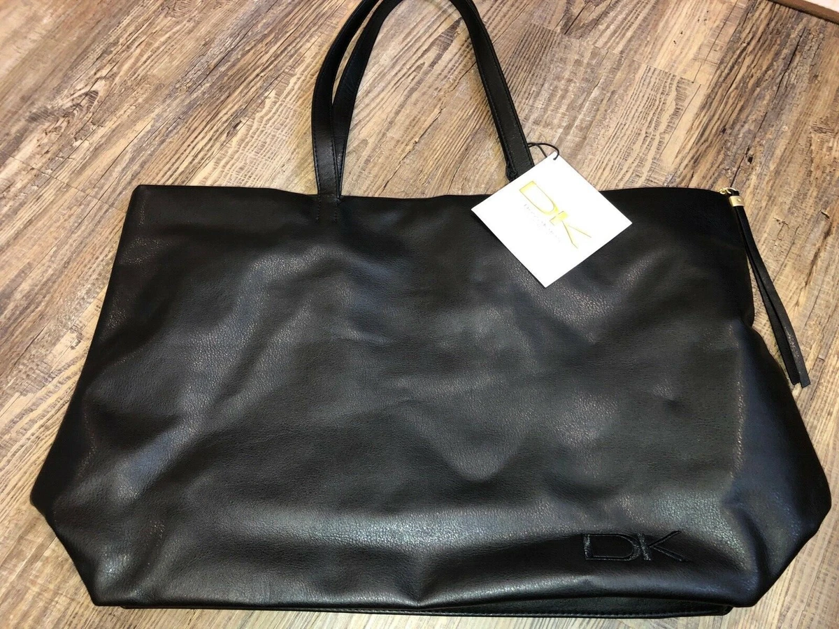 Donna karan black tote sale