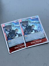 2x Silvers Rayleigh OP09-005 FOIL One Piece Card Game Emperors New World English