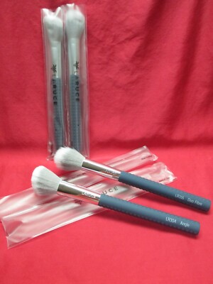 Laruce Face Brush Duo ~ LR316 Duo Fibre + LR304 Angle ~ LOTof2 (4 brushes total)