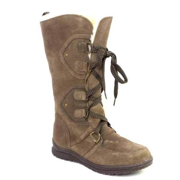 bearpaw tie up boots