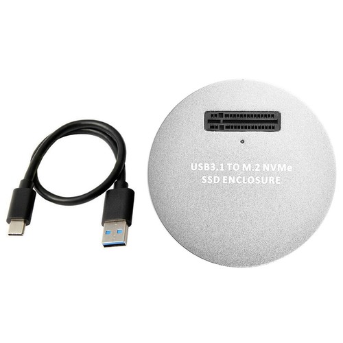 10Gbps USB3.1 Type C To PCI-E SSD M.2 NVME Enclosure External Reader Converter - Photo 2/21