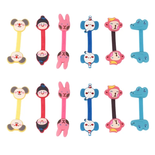 12 Pcs Geburtstag Geschenke Liefert Cartoon Kopfhörer Kabel Keeper