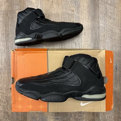 Nike Air Max Penny 4 IV Triple Black 2006 Size 10.5 Sneakers w/ Box 312455-002