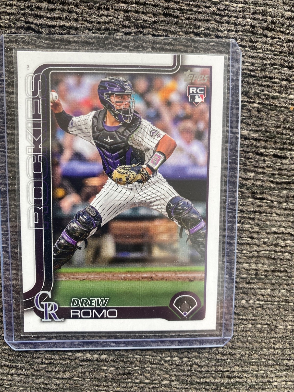 2025 TOPPS SERIES 1 DREW ROMO RC # 296 NM