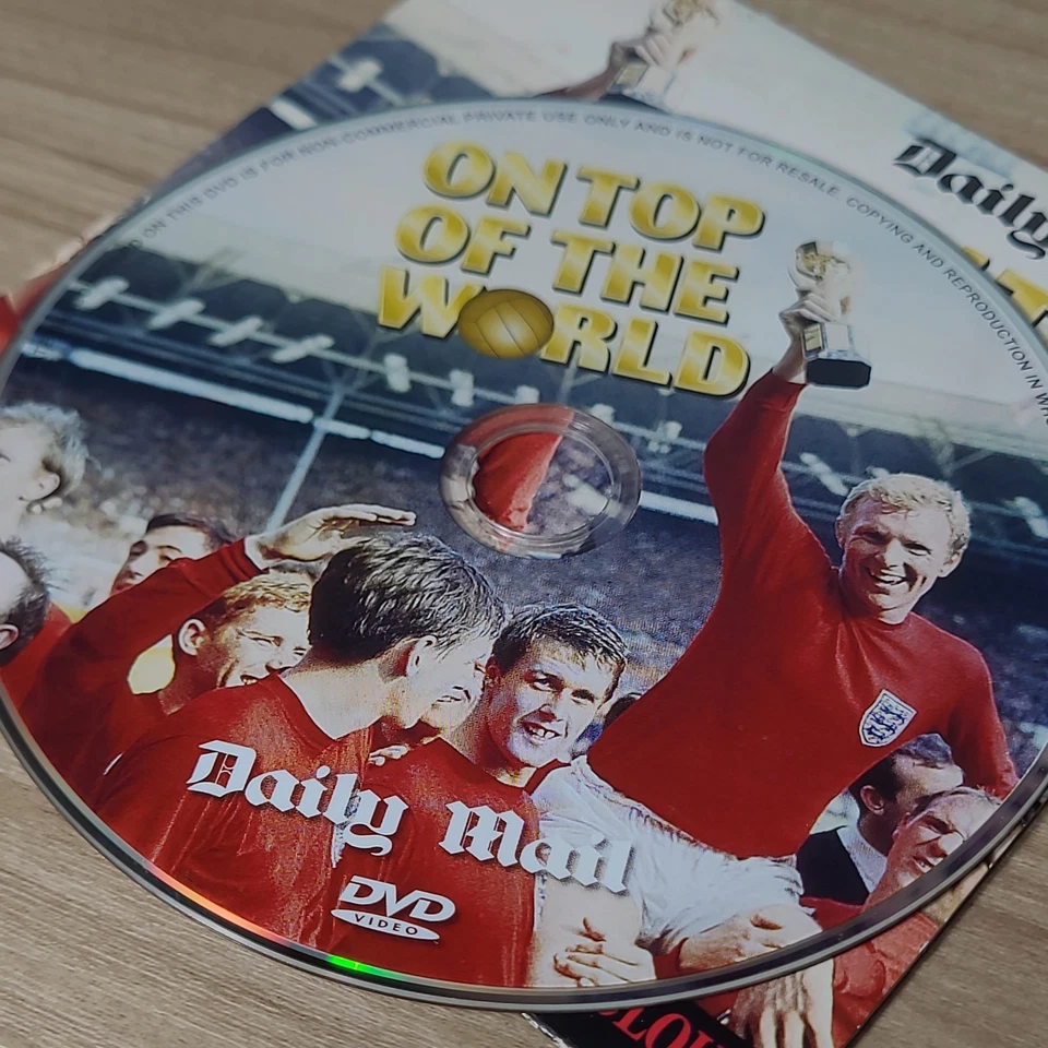 ON TOP OF THE WORLD: ENGLAND'S 1966 WORLD CUP VICTORY - PROMO DVD / IN COLOUR - Image 4 of 4