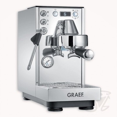 GRAEF Dicianova Edelstahl kompakte Siebträgermaschine Single Thermoblock Vibra