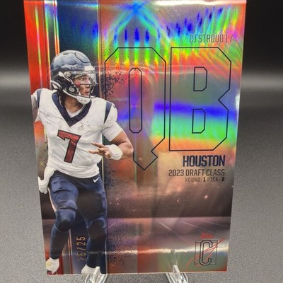 2024 Topps Signature Class -Houston Texans- CJ Stroud - Red /25