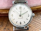 Vintage Timex Marlin Manual Wind Wristwatch Green Luminous Markers & Hands