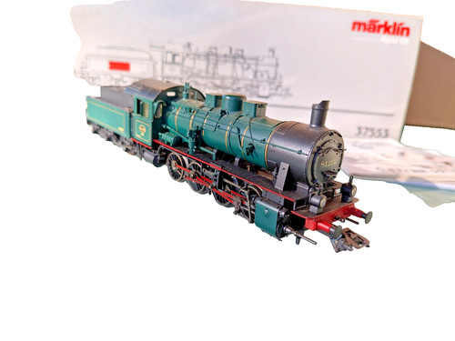 Märklin 37553 Dampflok BR 81.232 SNCB grün/schwarz, digital , HO, OVP | Condition: Gebraucht