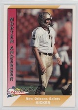 1991 Pacific Morten Andersen (Name Spelled Correctly) #321 HOF 14gy