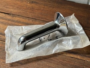 Vintage 1950's *NOS* "B" Chrome Bathroom Faucet Tap Spout Wall / Sink Mounted