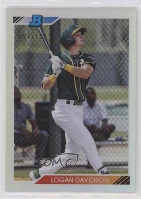 2020 Bowman Heritage Chrome Prospects Refractor /199 Logan Davidson #92CP-LD 6f8