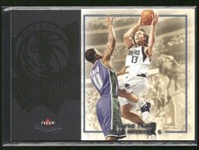 2003-04 Fleer Patchworks Steve Nash #13 Dallas Mavericks