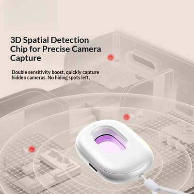 Camera-built Sound-alarm Infrared Camera Smart Detector with Sound & Light Alarm