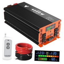 4000 Watt Power Inverter 12V DC to 120V/110V AC for Vehicles Car 4000W-003-1