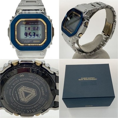 CASIO G-SHOCK GMW-B5000SS-2JR FULL METAL 50th Anniversary Model Watch Excellent