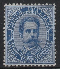 Regno 1879-82 - Umberto I - 25 cent. - Nuovo con Gomma Residua