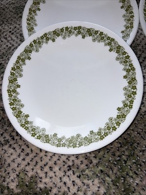 VTG Set of 6 Corelle by Corning Spring Blossom Crazy Daisy 6.75  Bread Plates 
