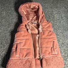 Nicole Miller Blush Hooded Vest for Kids