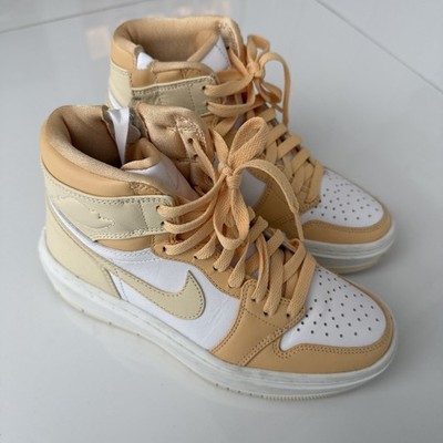 Air Jordan 1 Elevate High ''Celestial Gold'' Platform Sneakers Sz 6 DN3253 200