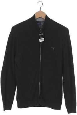 GANT Strickjacke Herren Cardigan Jacke Gr. XL Baumwolle Grau #0ikld1p