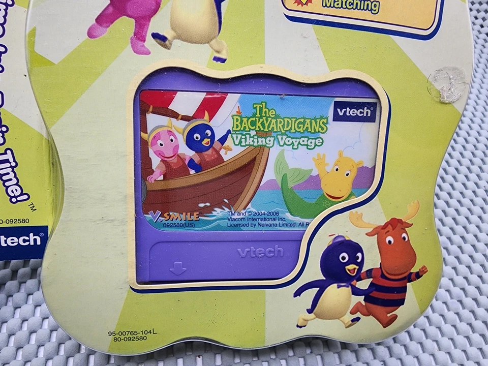 The Backyardigans Viking Voyage Vsmile Learning VTech`Nick Jr 3-5Yrs New Sealed - Image 3 of 4