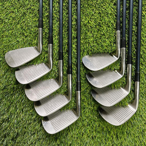 Ben Hogan Forged High Function Iron Set 9pcs 3-9, P/S, S Original Carbon Flex R - Picture 5 of 7