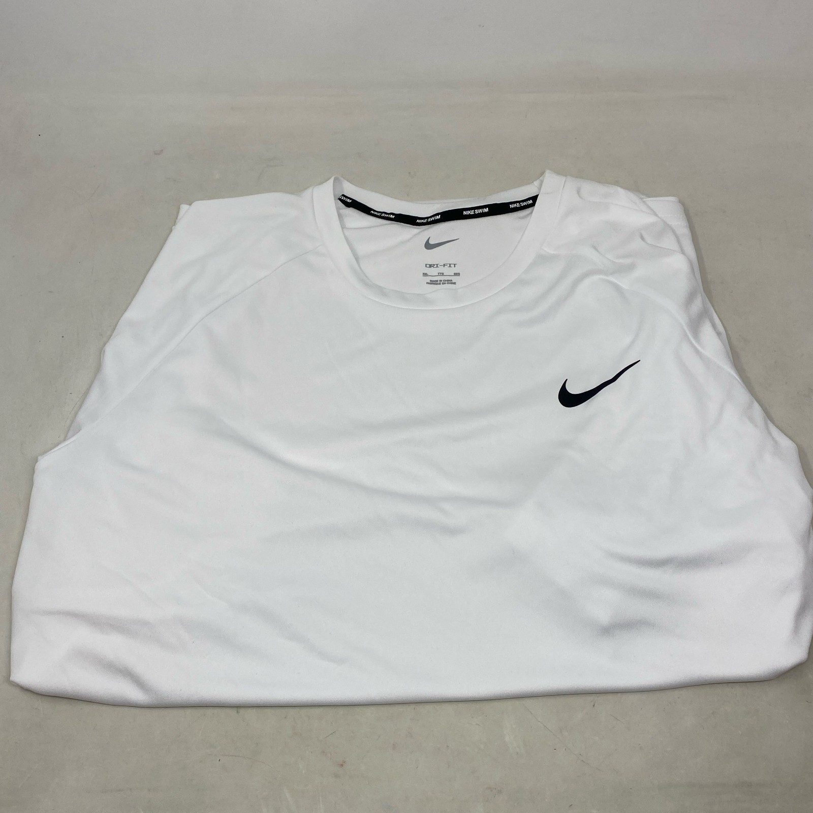 Nike Dri-FIT Hydroguard Swim Tee White Men’s XXL UPF 40+