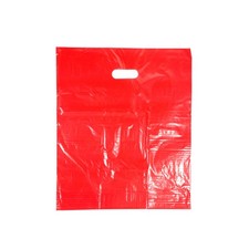 SSWBasics Merchandise Bags - Lightweight - Red - (15x18) - Pack of 500