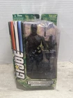 G.I. Joe 12” Ninja Commando SNAKE EYES W/ Rappel Launcher Hasbro 2008. Bad Card