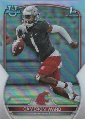 Cameron Ward 2022 Bowman Chrome University Refractors #34