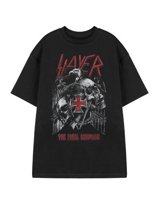 Slayer Black Eagle Kurzarm T-Shirt Herren